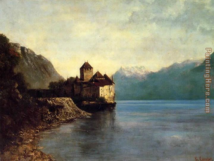Gustave Courbet Ch_teau of Chillon 3